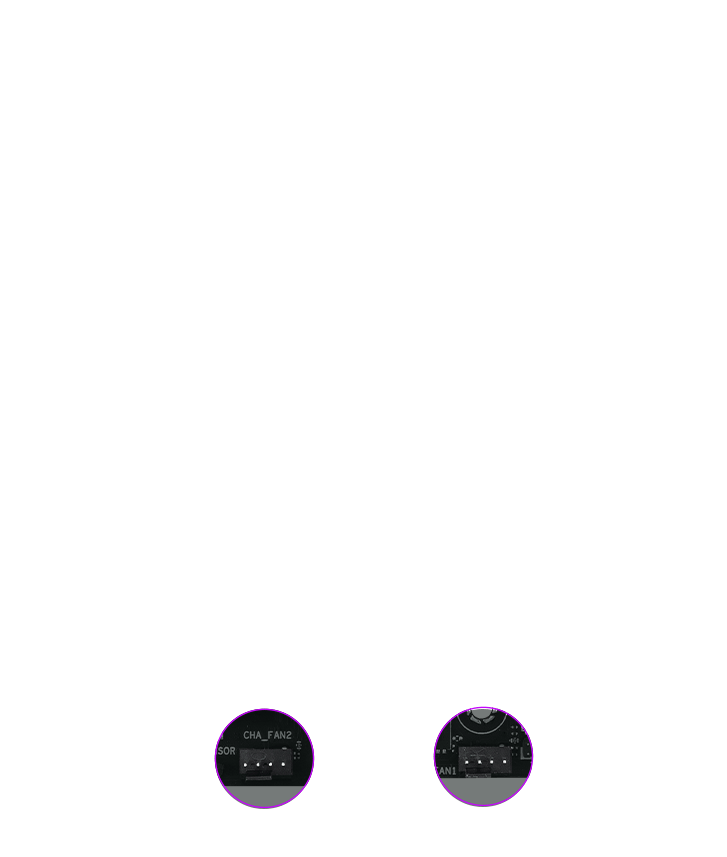 Strix B760-G D4 chassis fan header locations